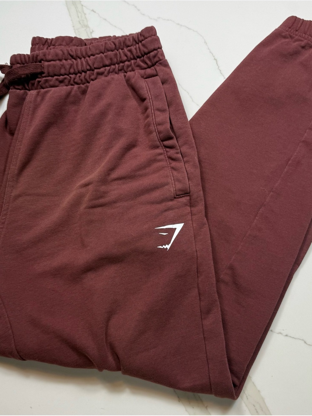 Men’s Gymshark Maroon Jogger Pants